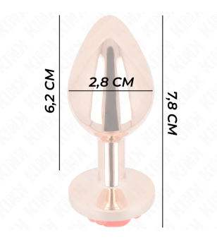 KINK - PLUG ANAL OR ROSE AVEC ROSE ROUGE S