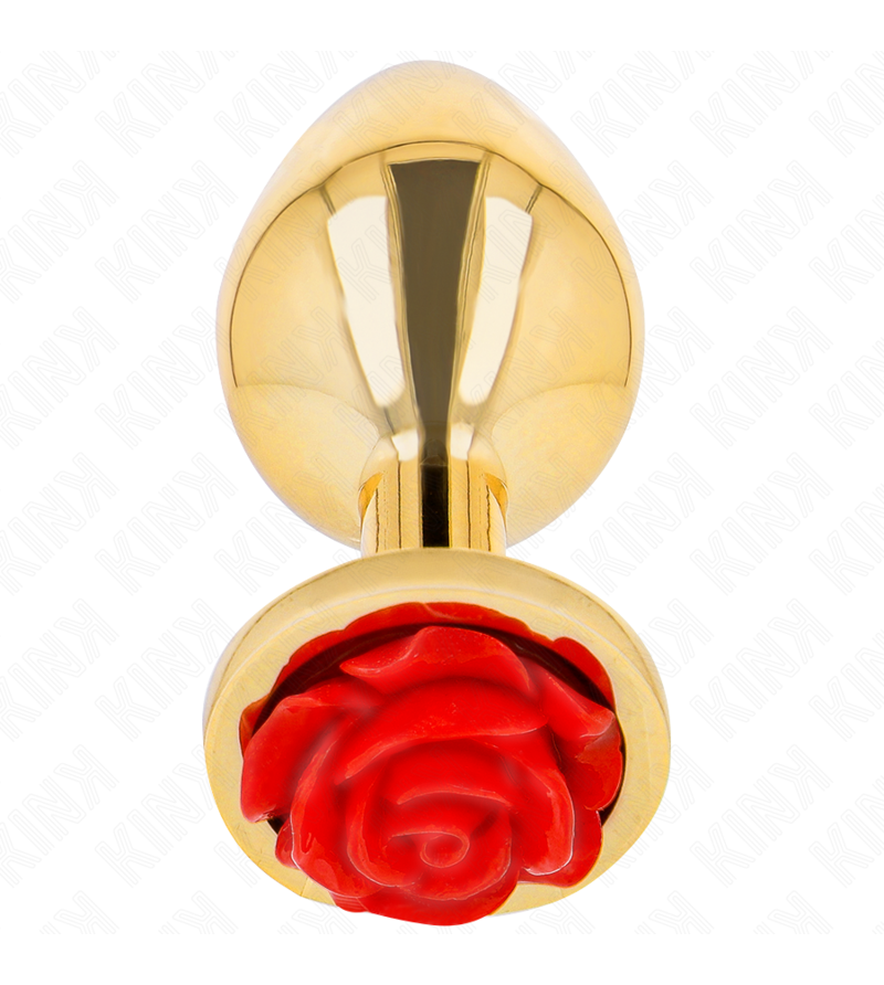 KINK - PLUG ANAL OR ROSE ROUGE TAILLE M