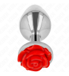 KINK - PLUG ANAL ROSE ROUGE TAILLE L