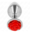 KINK - PLUG ANAL ROSE ROUGE TAILLE S