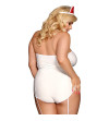 SUBBLIME - COSTUME DINFIRMIÈRE SEXY AVEC TEDDY L/XL