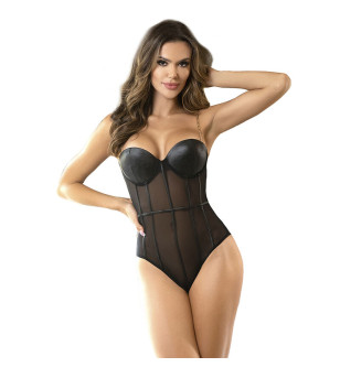 SUBBLIME - BODY NOIR  BRETELLES CHAÎNE L/XL