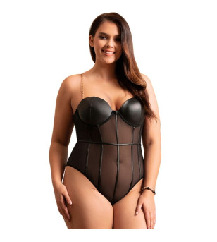 SUBBLIME - BODY NOIR  BRETELLES CHAÎNE L/XL