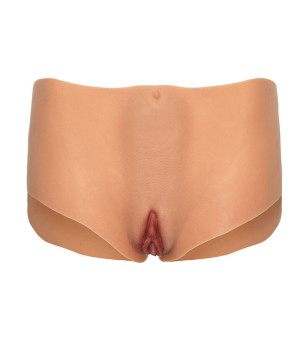 HIDDEN DESIRE - ALTER EGO VAGIN OUVERT ET CUL SLIP TAILLE MOYENNE CHAIR