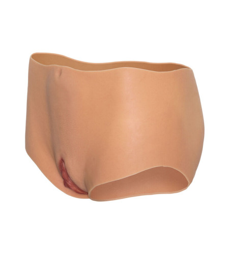 HIDDEN DESIRE - ALTER EGO VAGIN OUVERT ET CUL SLIP TAILLE MOYENNE CHAIR