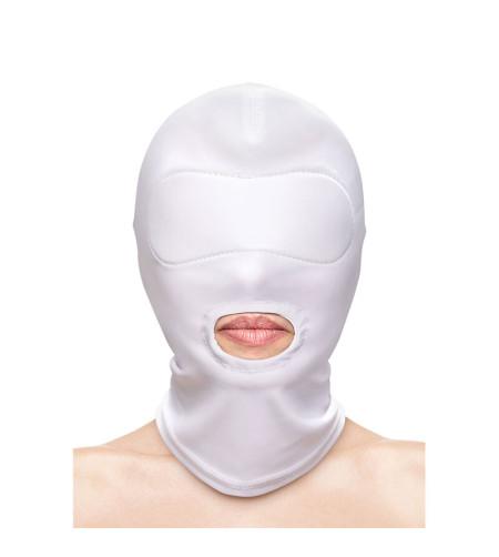 NS NOVELTIES - FETISH  FASHION CAGOULE BOUCHE NYLON BLANC