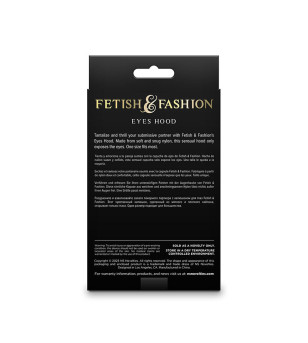 NS NOVELTIES - FETISH  FASHION CAGOULE YEUX NYLON NOIR