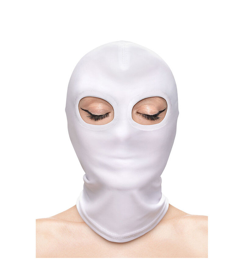 NS NOVELTIES - FETISH  FASHION CAGOULE YEUX NYLON BLANC