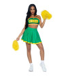 LEG AVENUE - COSTUME POM-POM GIRLS VERT S/M
