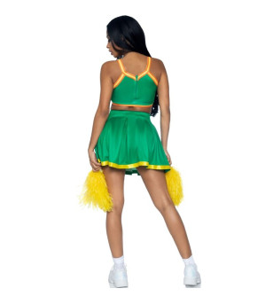 LEG AVENUE - COSTUME POM-POM GIRLS VERT S/M