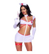 LEG AVENUE - COSTUME INFIRMIÈRE SEXY BLANC M