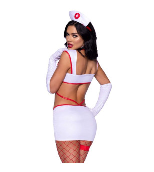 LEG AVENUE - COSTUME INFIRMIÈRE SEXY BLANC M