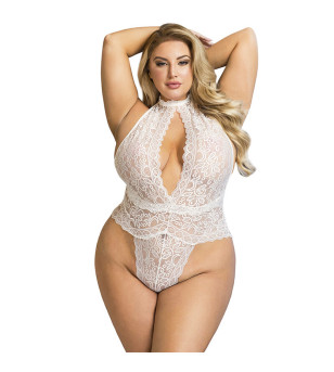 SUBBLIME - 953850 BODY DENTELLE BLANC S/M