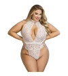 SUBBLIME - 953850 BODY DENTELLE BLANC S/M