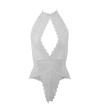 SUBBLIME - 953867 BODY DENTELLE BLANC L/XL