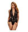 SUBBLIME - 930882 BODY SEXY A VOLANTS NOIR L/XL