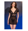 CHILIROSE - BABYDOLL CR 4830 NOIR XL