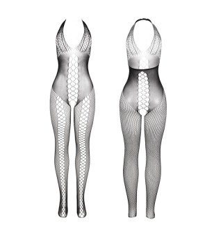 SUBBLIME - 951832 BODYSTOCKING AVEC DOS OUVERT ET DÉTAILS CROISÉS NOIR TAILLE UNIQUE