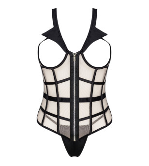 LIVCO CORSETTI FASHION - LAURA LC 20215 CORSET + STRING L/XL