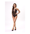 LIVCO CORSETTI FASHION - BODYSTOCKING DAIANA 20248 SANS FOURRURE NOIR L/XL