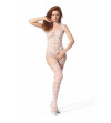 PASSION - BS 102 BODYSTOCKING BLANC TAILLE UNIQUE