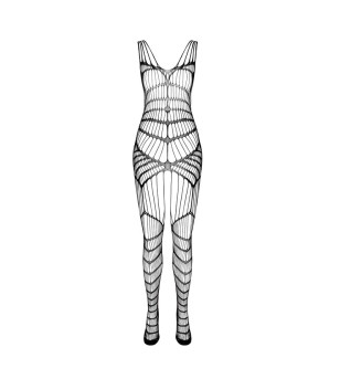 PASSION - BS 102 BODYSTOCKING BLANC TAILLE UNIQUE