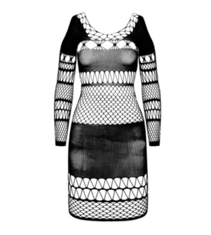 PASSION - BS 105 BODYSTOCKING NOIR TAILLE UNIQUE