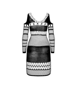 PASSION - BS 105 BODYSTOCKING NOIR TAILLE UNIQUE