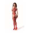 PASSION - BS 106 BODYSTOCKING ROUGE TAILLE UNIQUE