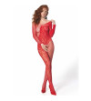 PASSION - BS 107 BODYSTOCKING ROUGE TAILLE UNIQUE