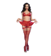 CHILIROSE - CR 4716 ENSEMBLE 3 PIÈCES ROUGE L