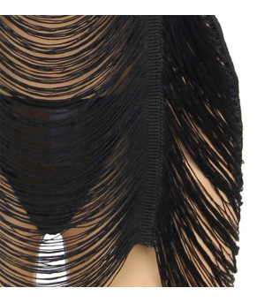 SUBBLIME - 954239 ROBE À BRETELLES + STRING NOIR L/XL