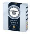 MISTER SIZE - PRÉSERVATIF TAILLE M 53 MM (3 UNITÉS)