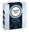 MISTER SIZE - PRÉSERVATIF TAILLE XL 60 MM (3 UNITÉS)