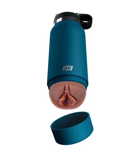 PDX PLUS - FUCK FLASK VAGINE STROKER DISCRET MODÈLE MARRON 1