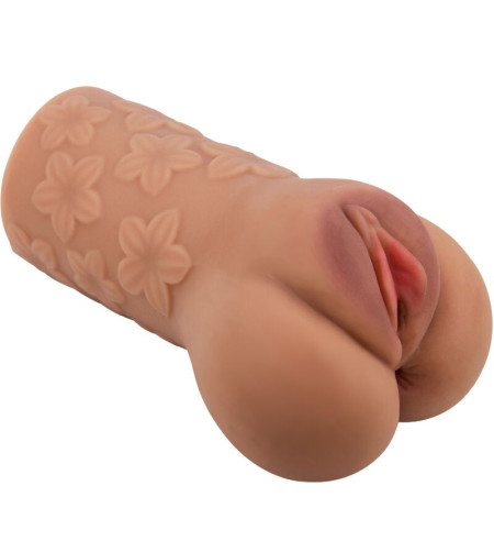 CRAZY BULL - DESSIN DE VAGIN ET D'ANUS ÉCARLATE AVEC CHAIR DE FLEURS