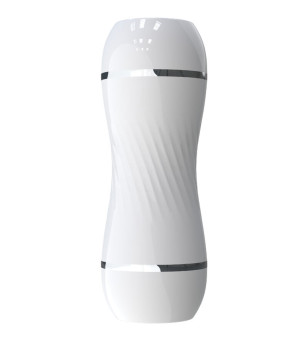 ARMONY - MASTURBATEUR DOUBLE VAGIN ET BOUCHE BLANC