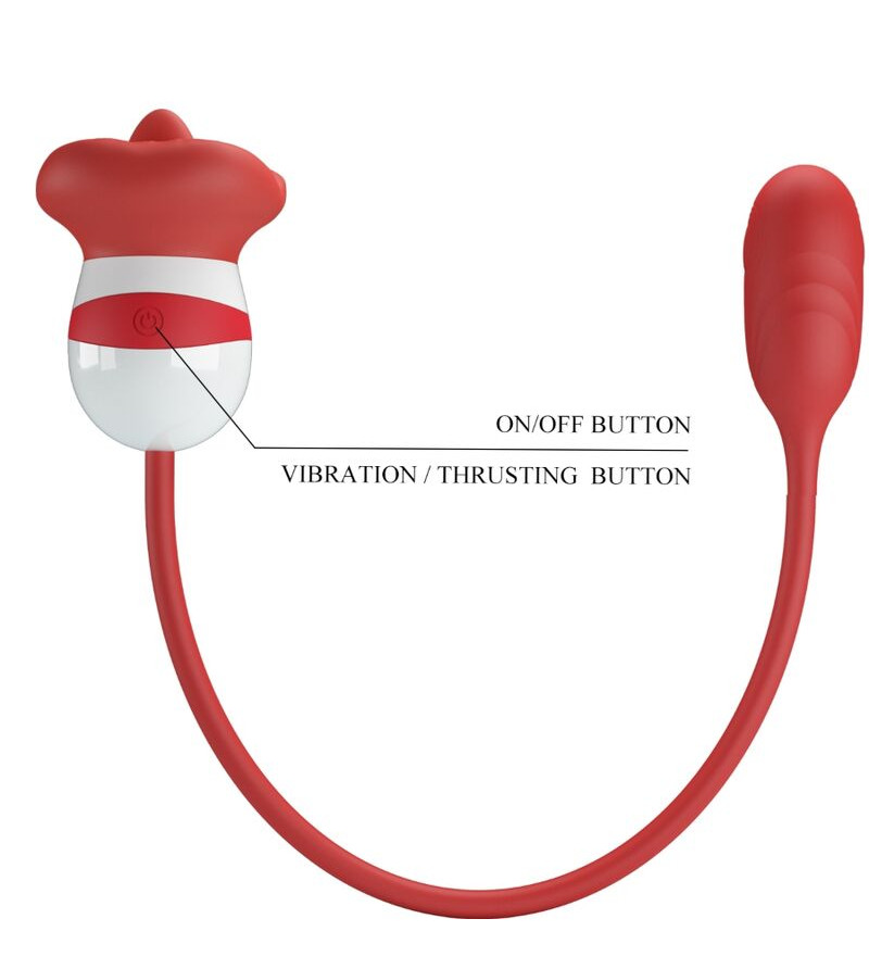 PRETTY LOVE - MASTURBATEUR  BOUCHE ROUGE ALIYAH