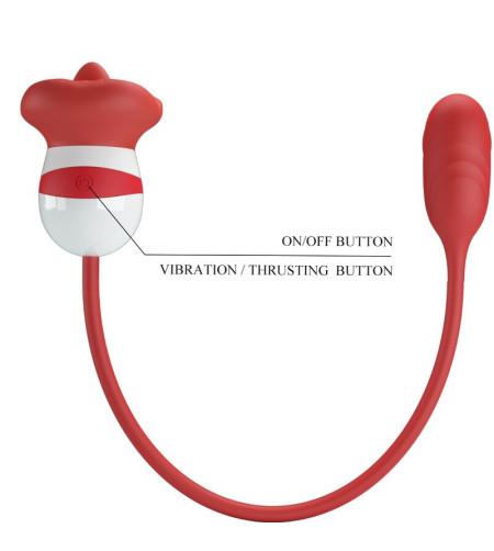 PRETTY LOVE - MASTURBATEUR  BOUCHE ROUGE ALIYAH