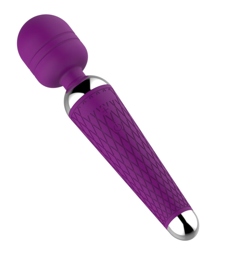 ARMONY - MASSEUR DE TÊTE FLEXIBLE ET VIBRATEUR VIOLET