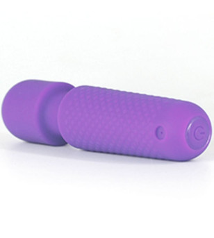 ARMONY - YOUR MAGIC MASSEUR  VIBRATEUR RECHARGEABLE 10 VIBRATIONS BAGUETTE DOTS VIOLET