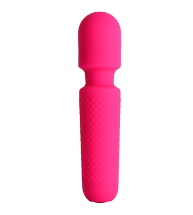 ARMONY - YOUR MAGIC MASSEUR  VIBRATEUR RECHARGEABLE 10 VIBRATIONS BAGUETTE DOTS ROSE