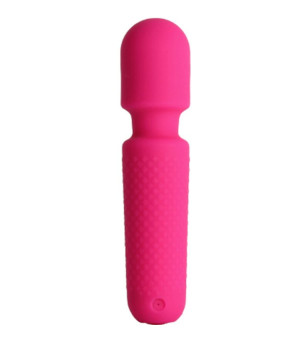ARMONY - YOUR MAGIC MASSEUR  VIBRATEUR RECHARGEABLE 10 VIBRATIONS BAGUETTE DOTS ROSE
