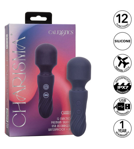 CALEXOTICS - CHARISMA CHARM MASSEUR 12 FONCTIONS VIOLET
