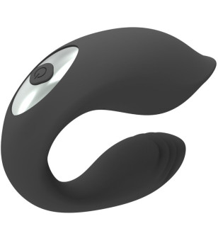 ARMONY - VIBRATEUR MARTHA POUR COUPLES TÉLÉCOMMANDE NOIR