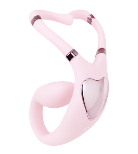 ADRIEN LASTIC - COUPLE SECRETS II DOUBLE STIMULATION ROSE + APPLICATION GRATUITE