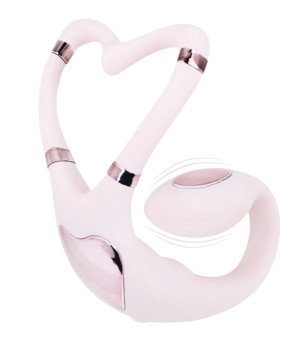 ADRIEN LASTIC - COUPLE SECRETS II DOUBLE STIMULATION ROSE + APPLICATION GRATUITE