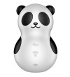 SATISFYER - POCKET PANDA STIMULATEUR  VIBRATEUR NOIR ET BLANC
