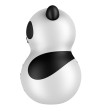 SATISFYER - POCKET PANDA STIMULATEUR  VIBRATEUR NOIR ET BLANC