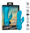 CALEXOTICS - SUNSET BEACH SEDUCER VIBRATEUR  STIMULATEUR 10 FONCTIONS BLEU